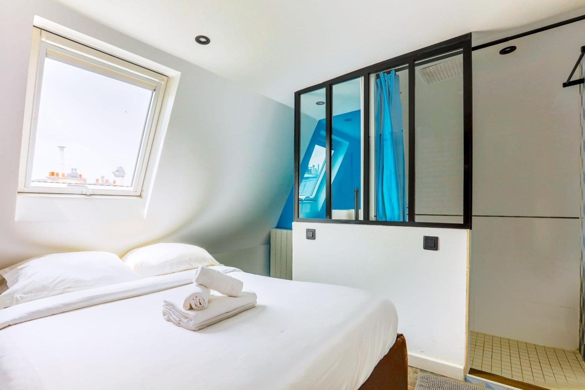 Central 1Br Room Space Париж Экстерьер фото